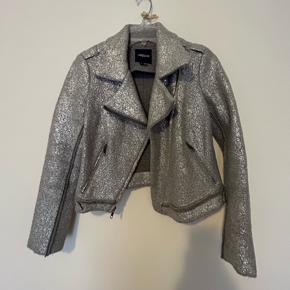 Gryphon New York silver biker jacket - Picture 15 of 16